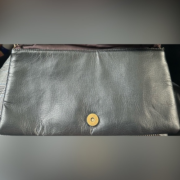 Ecote leather sequined cluch with removal chain shoulder strap - Picture 4 of 7